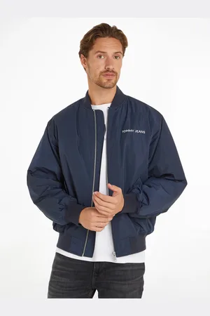 Tommy Hilfiger Bomberjacke »TJM ENTRY BOMBER EXT«, Große Größen mit Logopatch