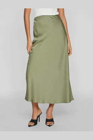 VILA Maxirock »VIELLETTE HW LONG SKIRT - NOOS«