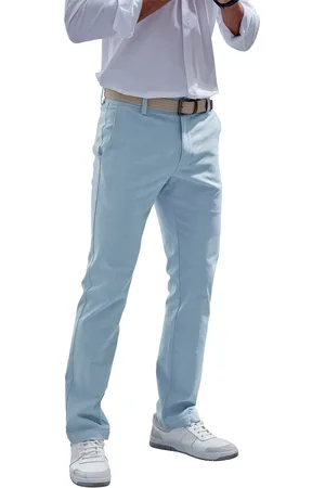 john devin Chinohose »regular-fit, lange Oxford Hose«, aus elastischer Baumwoll-Qualität