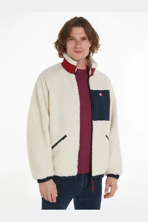 Tommy Hilfiger Outdoorjacke »TJM OUTDOOR TEDDY JACKET EXT«, mit Logoprägung