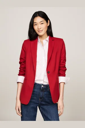 Tommy Hilfiger Longblazer »SMD CORE REGULAR SB BLAZER«, mit Logostickerei