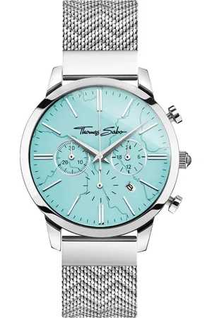 Thomas Sabo Chronograph »ARIZONA SPIRIT«, Quarzuhr, Armbanduhr, Herren, Datum, Stoppfunktion, Hämatit-Steine