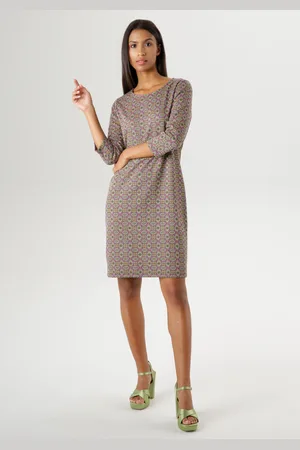 Aniston Jerseykleid, mit interessantem Muster