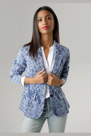 Aniston Kurzblazer, aus strukturiertem Jacquard