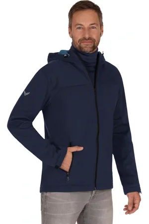 Trigema Softshelljacke » Klassische Softshell–Kapuzenjacke«, (1 St.)