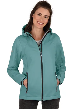 Trigema Softshelljacke » Taillierte Softshell–Kapuzenjacke«, (1 St.)