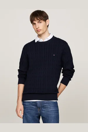 Tommy Hilfiger Strickpullover »CLASSIC CABLE CREW NECK«
