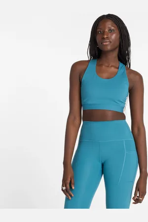 New Balance Sport-BH, mit Label