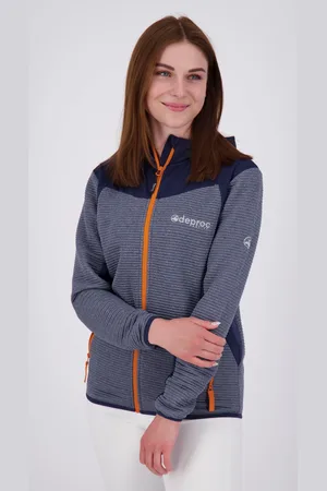 DEPROC-Active Strickfleecejacke »ELM WOMEN«, auch in Großen Größen erhältlich