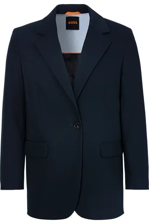HUGO BOSS Kurzblazer »C_Jasoina«, mit Knopfverschluss