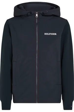 Tommy Hilfiger Outdoorjacke »BT-MONOTYPE MX MDIA HDD ZP THR-B«, mit Kapuze, Große Größen