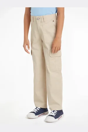Tommy Hilfiger Cargohose »UTILITY CARGO PANTS«, Kinder bis 16 Jahre mit Logostickerei
