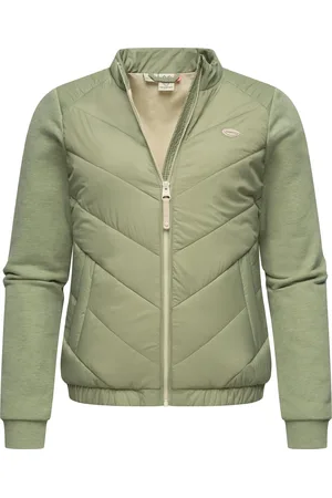 Ragwear Outdoorjacke »Outdoorjacke Zabava«, ohne Kapuze, Leichte gesteppte Übergangsjacke mit weichen Ärmeln