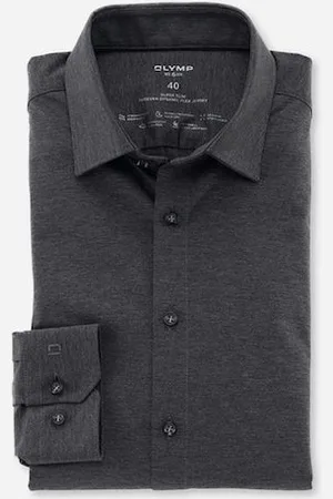 Olymp Businesshemd »No. Six 24/Seven super slim«, in bequemer Jersey-Qualität