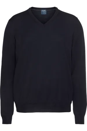 Olymp V-Ausschnitt-Pullover » Strick Casual«, klassischer Strickpullover