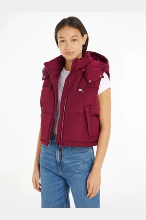 Tommy Hilfiger Steppweste »TJW CRP ALASKA PUFFER VEST«, in modischer Cropped Form, Puffer