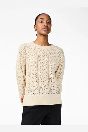 Y.A.S Rundhalspullover »YASTELLA LS KNIT PULLOVER S. NOOS«