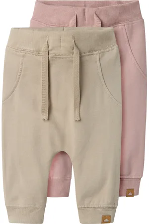 NAME IT Sweathose »NBNTAKKI 2P SWEAT PANT NOOS«, (Packung, 2 tlg.), im Baggy Fit Style