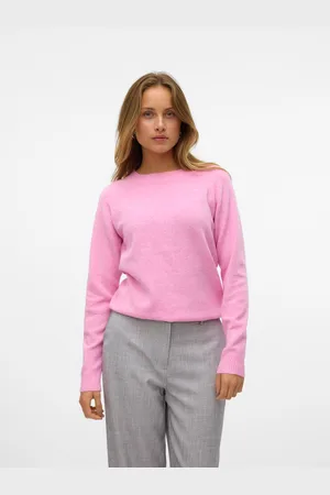 VERO MODA Rundhalspullover »VMDOFFY LS O-NECK BLOUSE GA NOOS«