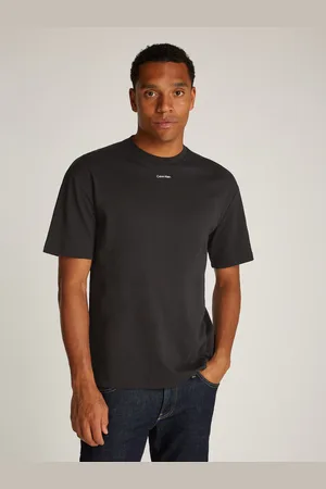 Calvin Klein T-Shirt »NANO LOGO INTERLOCK T-SHIRT«, mit Logoschriftzug