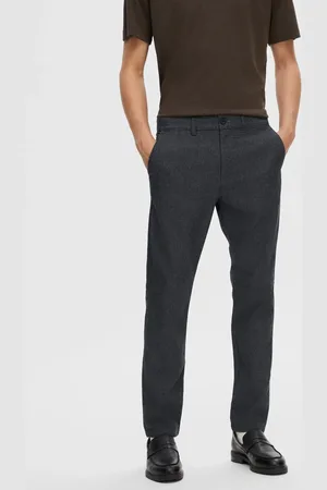 SELECTED Chinohose »SLH175-SLIM MILES BRUSHED PANTS W NOOS«
