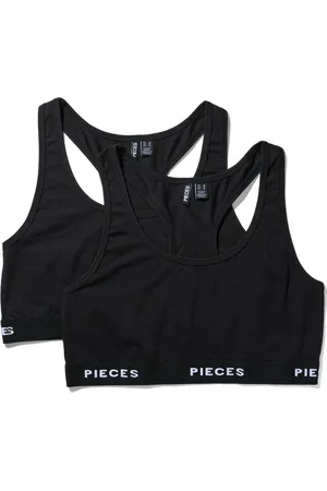Pieces® Bustier »PCLOGO LADY TOP 2 PACK NOOS BC«