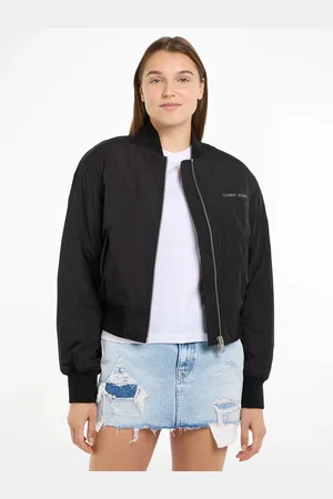 Tommy Hilfiger Bomberjacke »TJW ESSENTIALS BOMBER JACKET EXT«, mit Markenlabel