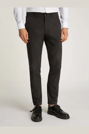 Calvin Klein Chinohose »SATEEN STRETCH SLIM CHINO«, mit Logopatch