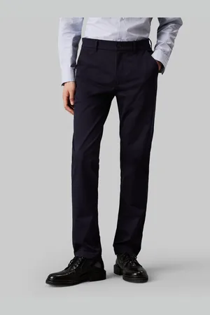 Calvin Klein Chinohose »SATEEN STRETCH SLIM CHINO«, mit Logopatch