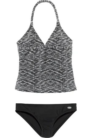 Venice Beach Tankini, verstellbare Träger, unifarbene Hose