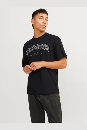JACK & JONES Rundhalsshirt »JJECALEB VARSITY TEE SS O-NECK NOOS«
