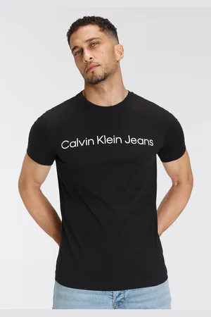 Calvin Klein T-Shirt »CORE INSTITUTIONAL LOGO SLIM TEE«, mit logo-Schriftzug
