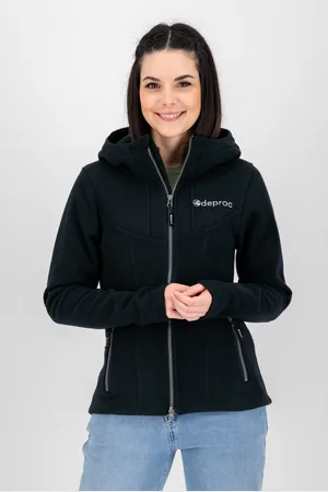 DEPROC-Active Strickfleecejacke »GLORY MAY«, mit 2-Wege-Reißverschluss