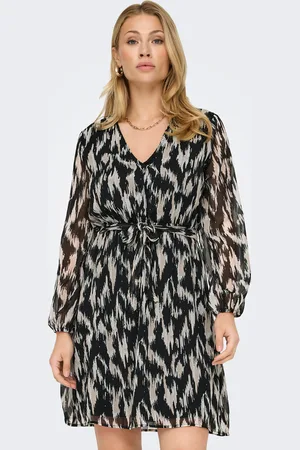 ONLY Druckkleid »ONLCERA 3/4 SHORT DRESS WVN NOOS«
