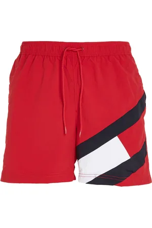 Tommy Hilfiger Badeshorts »SF MEDIUM DRAWSTRING«, mit Tommy Hilfiger Markenlabel