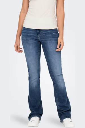 ONLY Bootcut-Jeans »ONLBLUSH MID FLARED DNM TAI305 NOOS«