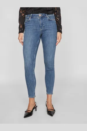 VILA Skinny-fit-Jeans »VISARAH WU02 RW SKINNY JEANS - NOOS«