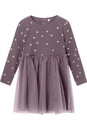NAME IT Tüllkleid »NMFNADJA LS DRESS NOOS«