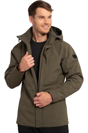 Icepeak Funktionsjacke » ALSTON«, mit Kapuze, mit Logoschriftzügen an der Kapuzenkordel