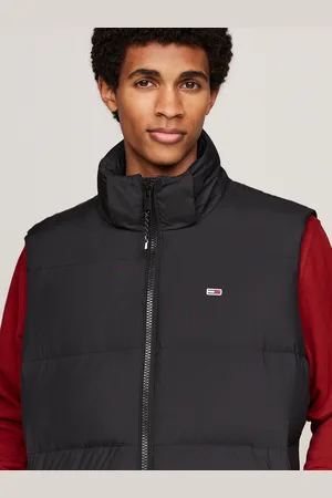 Tommy Hilfiger Steppweste »TJM ESSENTIAL DOWN VEST EXT«, abnehmbare Kapuze mit Kordelzug