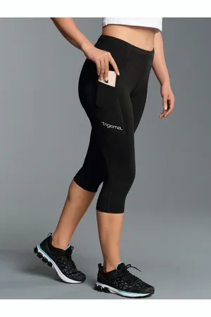 Trigema Jerseyhose » Kurze Sportleggings mit Seitentasche«, (1 tlg.)