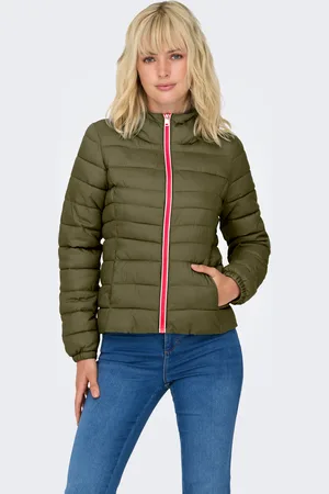 ONLY Steppjacke »ONLTAHOE CONTRAST HOOD JACKET CC OTW«, mit Kapuze