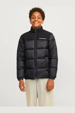 JACK & JONES Outdoorjacke »JJMOON STAND COLLAR PUFFER JNR«, ohne Kapuze