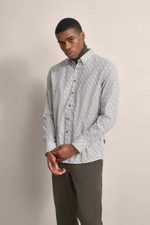 Bugatti Langarmhemd, mit Button-Down-Kragen