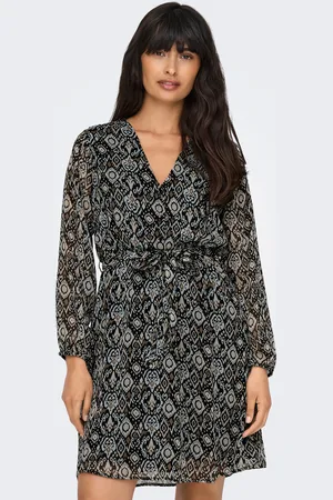 ONLY Druckkleid »ONLCERA 3/4 SHORT DRESS WVN NOOS«