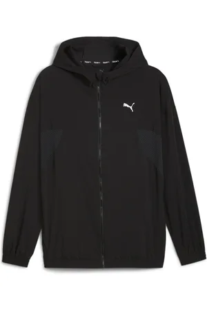 PUMA Trainingsjacke »ALWAYS ON WOVEN FULL ZIP JACKET«, ohne Kapuze