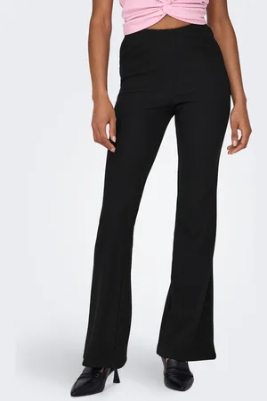 ONLY Jerseyhose »ONLFEVER RIB FLARED PANTS JRS NOOS«