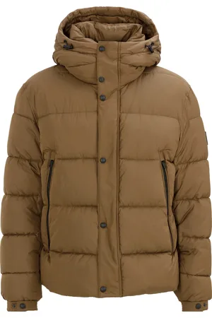 HUGO BOSS Steppjacke »Omaris«, mit Kapuze, mit Reißverschlusstaschen