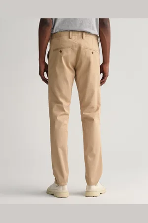 GANT Chinohose »SLIM TWILL CHINOS«, mit gefütterten Seitentaschen