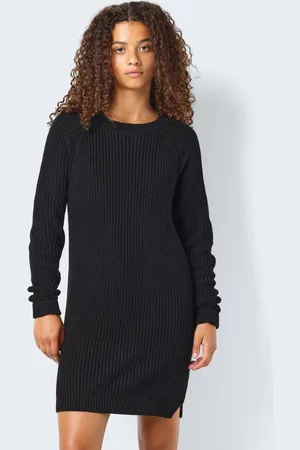 Noisy May Strickkleid »NMSIESTA L/S O-NECK KNIT DRESS NOOS«